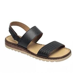 NEW LOBO SOLO women's 1865 sandal in black